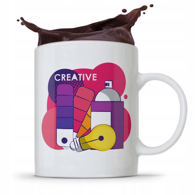 Kubek Prezent Urodzinowy Dla Grafika Creative Z Nadrukiem Ze Zdjęciem