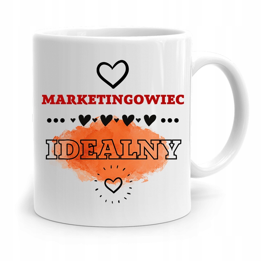 Dla Marketingowca Kubek Marketingowiec Idealny Z Nadrukiem Ze Zdjęciem