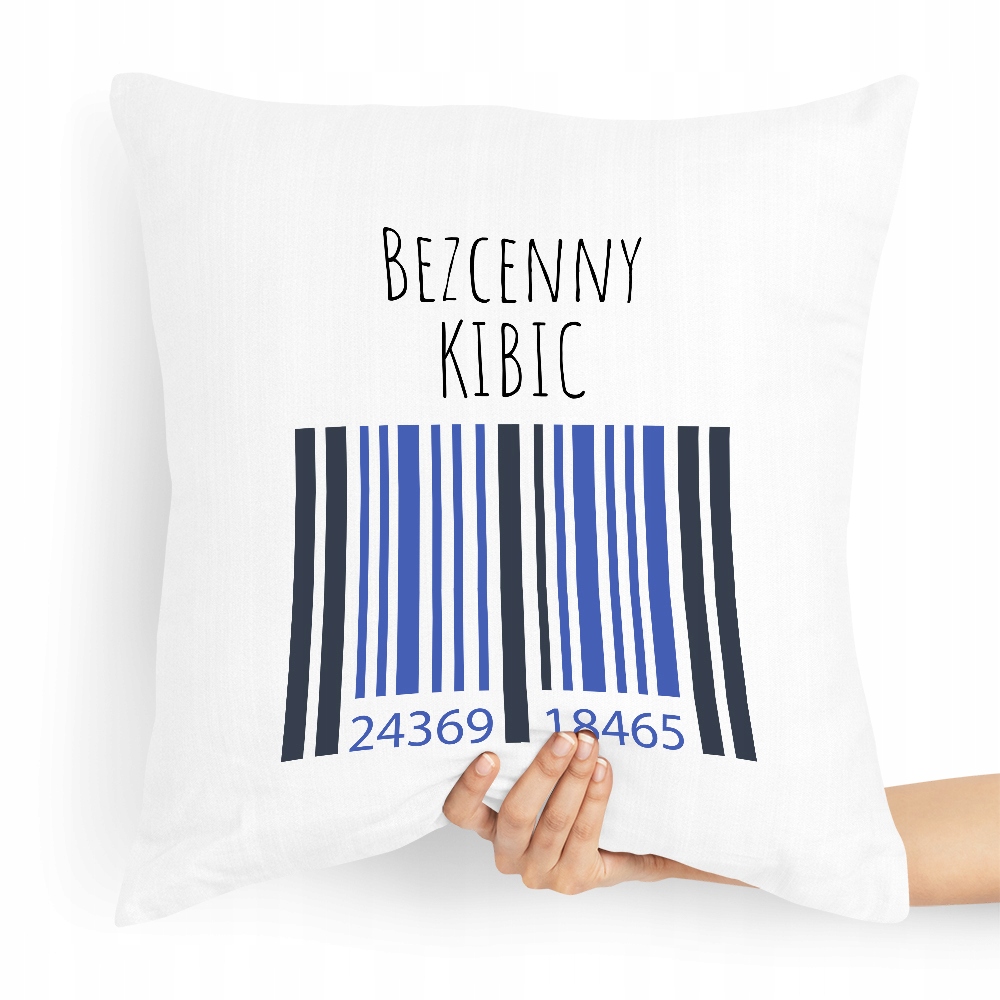 Prezent Poduszka Dla Kibica Bezcenny Kibic Z Nadrukiem Ze Zdjęciem