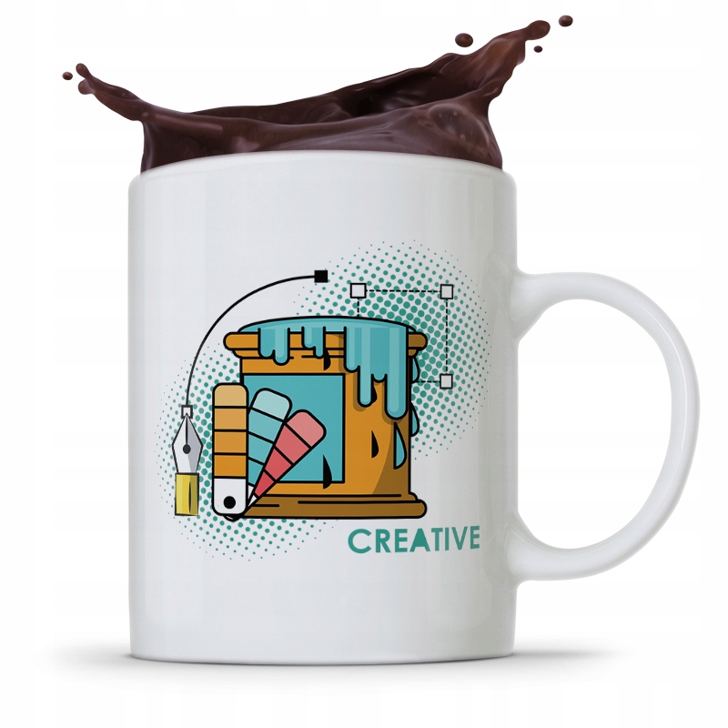 Kubek Prezent Urodzinowy Dla Grafika Creative Z Nadrukiem Ze Zdjęciem