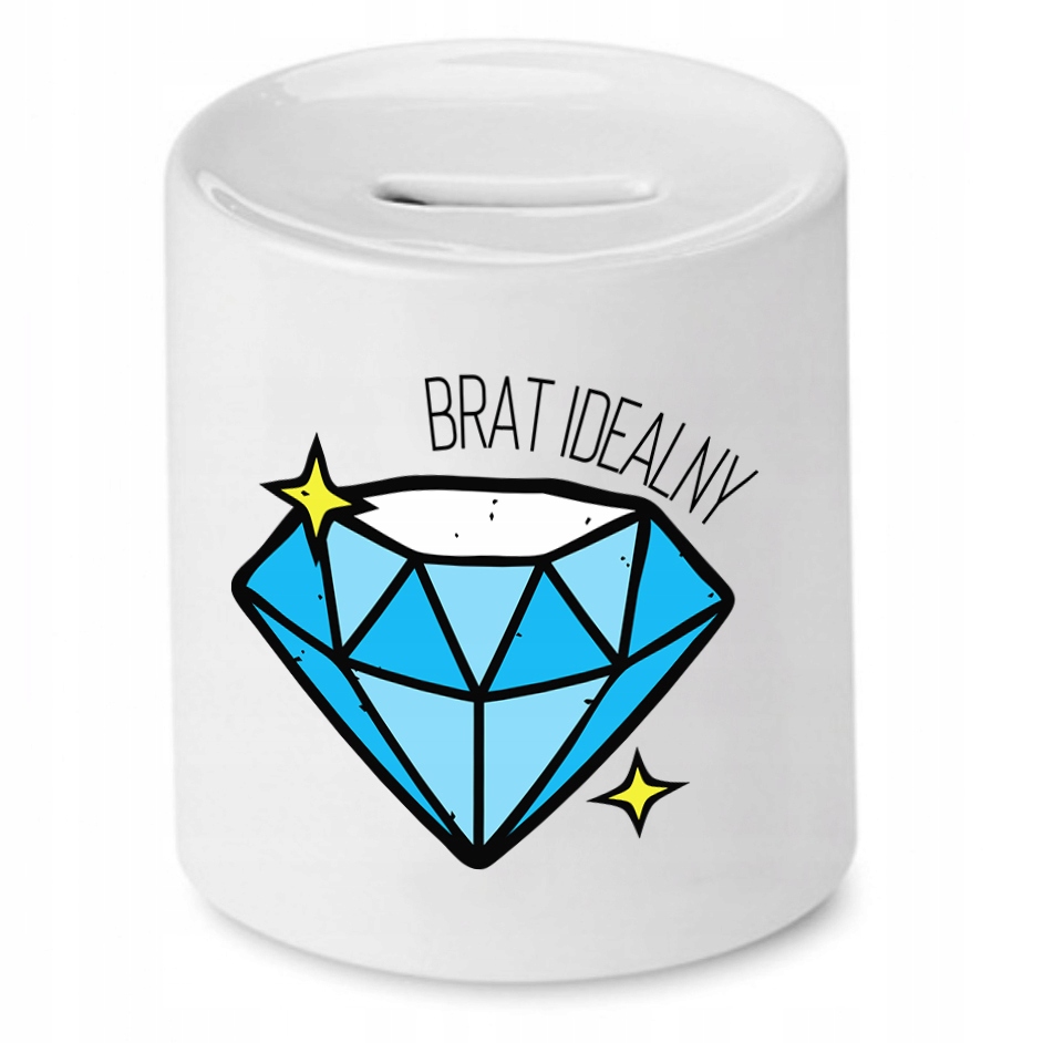 Skarbonka Dla Brata Idealny Prezent Z Nadrukiem Ze Zdjęciem