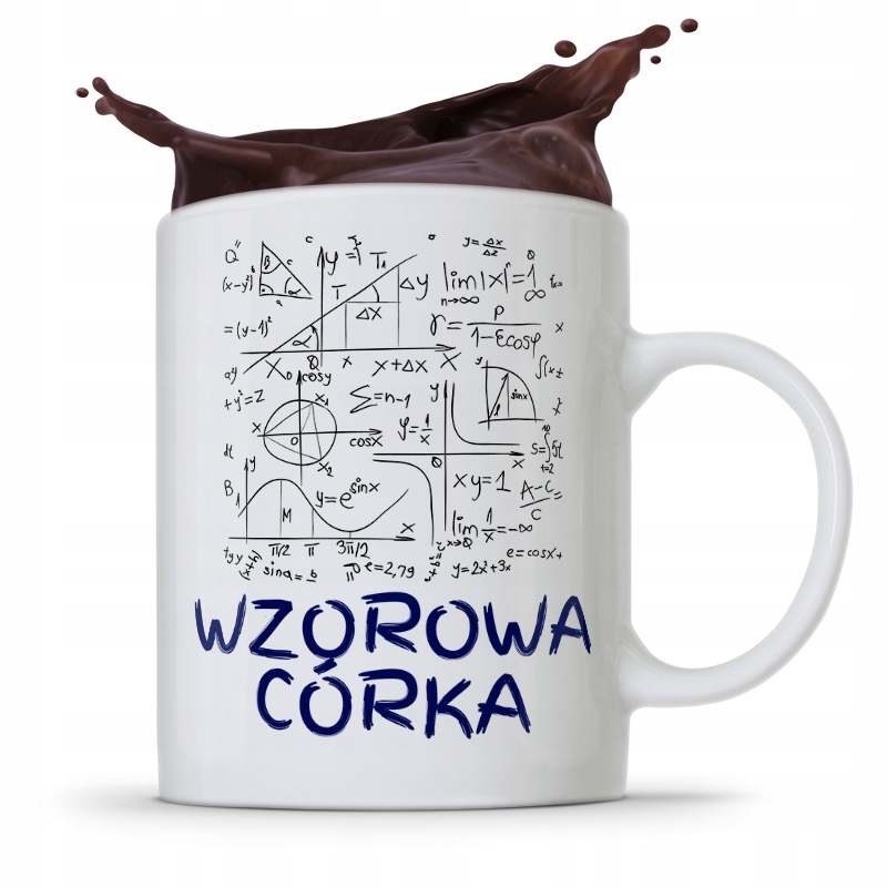 Kubek Prezent Dla Córki Wzorowa Córka Córeczka Z Nadrukiem Ze Zdjęciem