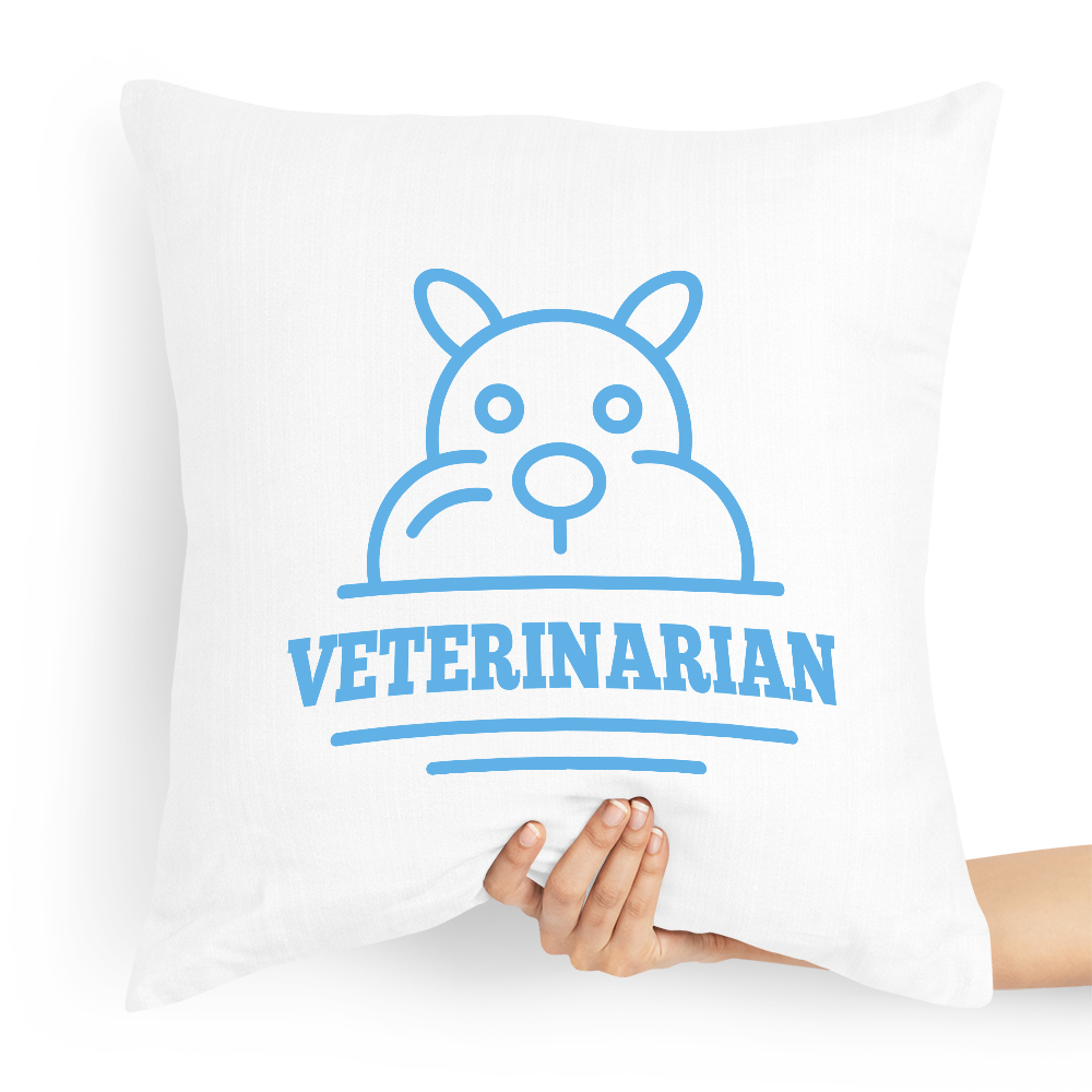 Poduszka Prezent Dla Weterynarza Veterinarian Z Nadrukiem Ze Zdjęciem