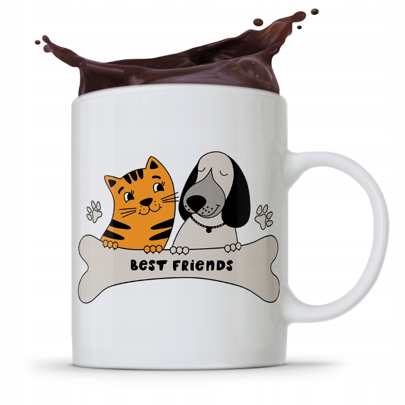 Kubek Prezent Dla Przyjaciela Best Friends Ever Z Nadrukiem Ze Zdjęciem