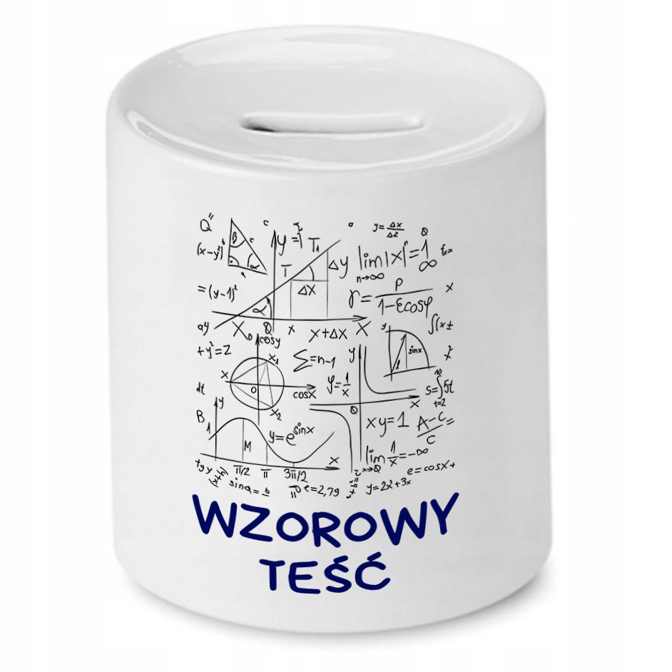 Skarbonka Dla Teścia Wzorowy Teść Prezent Z Nadrukiem Ze Zdjęciem