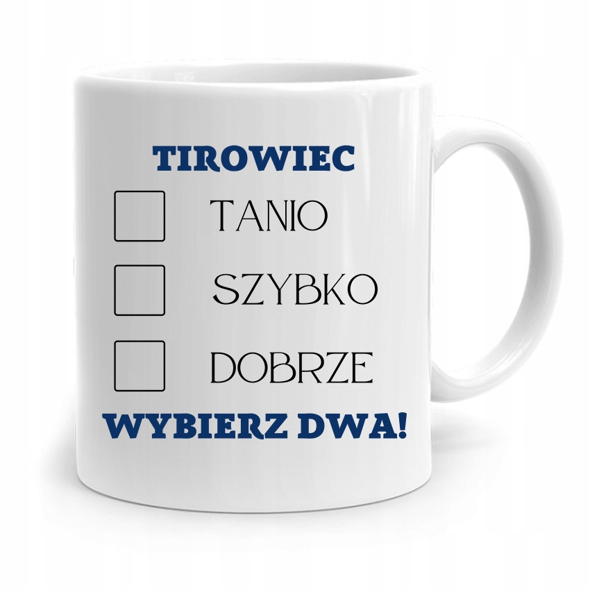 Dla Tirowca Kierowcy Kubek Tanio Szybko Dobrze Z Nadrukiem Ze Zdjęciem