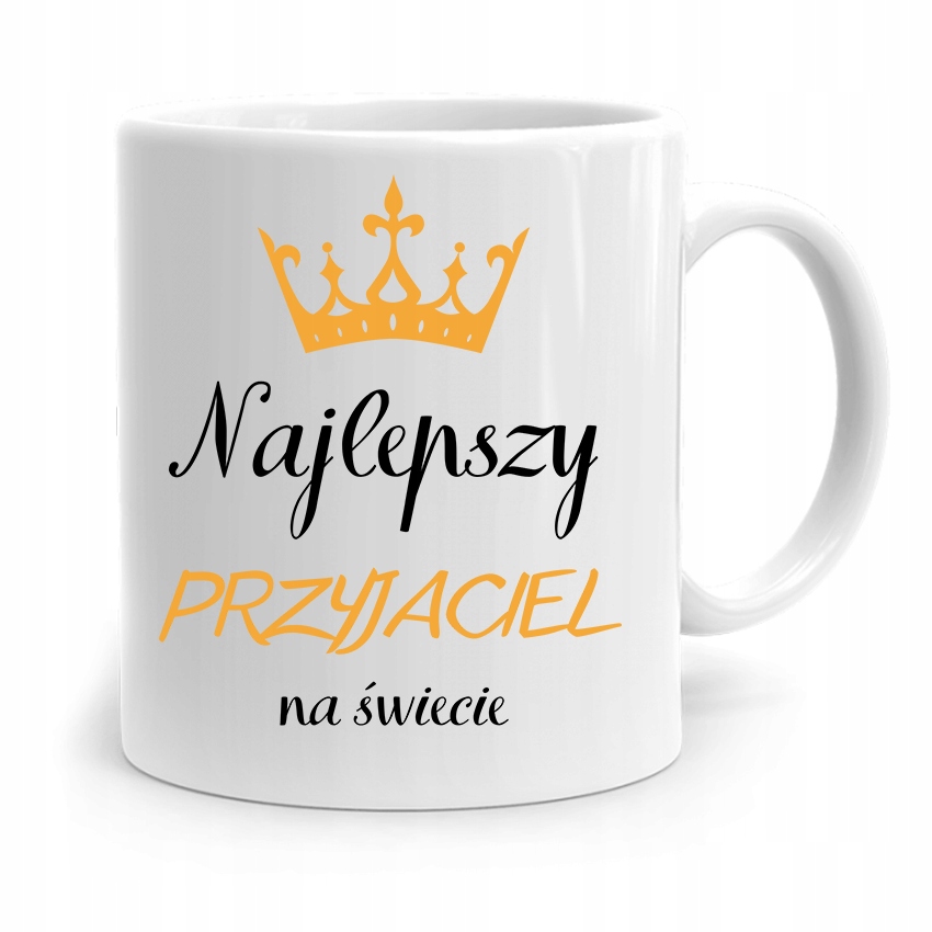 Kubek Prezent Dla Przyjaciela Najlepszy Przyjaciel Z Nadrukiem Ze Zdjęciem