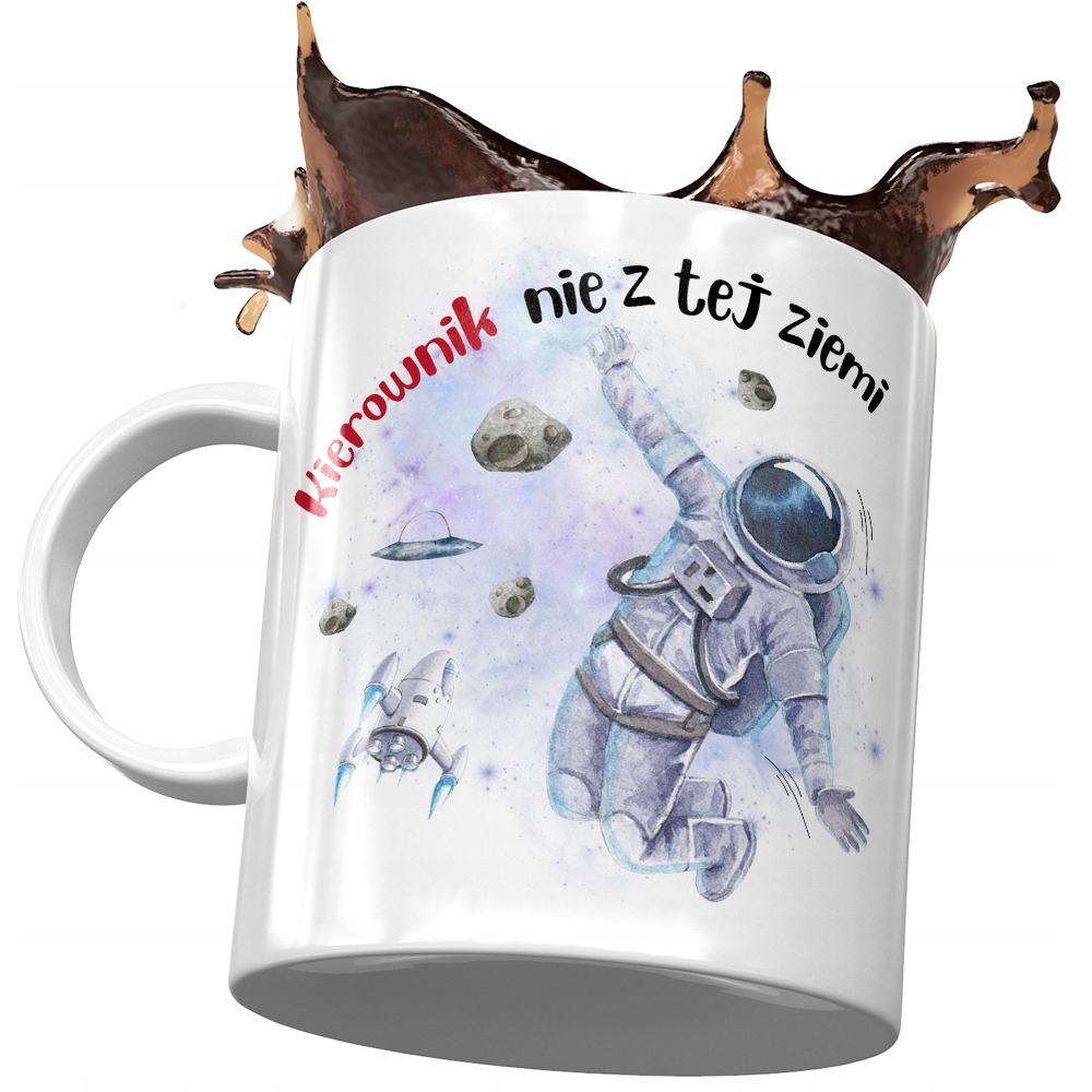 Dla Kierownika Kubek Na Urodziny Na Prezent Z Nadrukiem Ze Zdjęciem