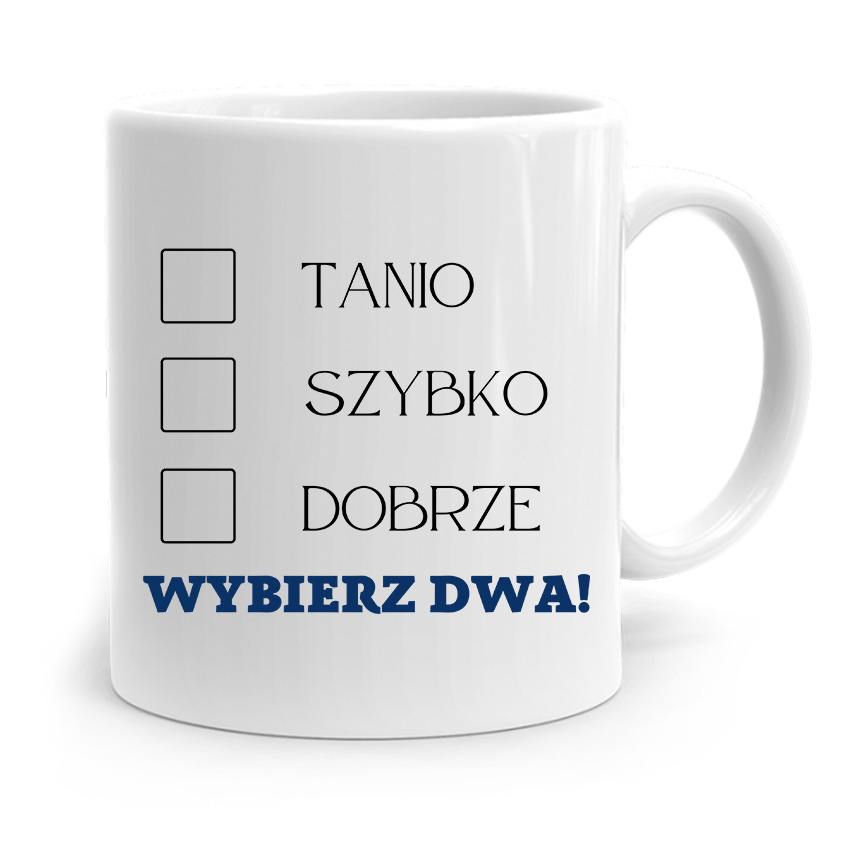 Dla Pracownika Robotnika Kubek Tanio Szybko Z Nadrukiem Ze Zdjęciem