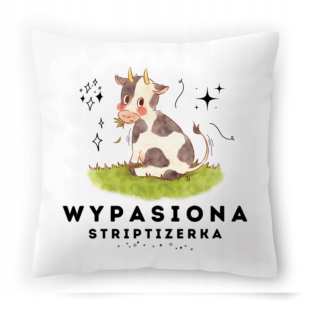 Dla Striptizerki Poduszka Na Urodziny Na Prezent Z Nadrukiem Ze Zdjęciem