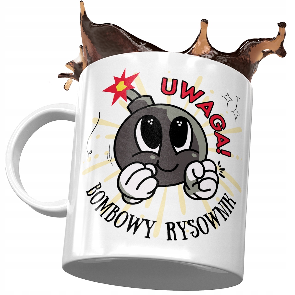 Dla Rysownika Kubek Na Urodziny Na Prezent Z Nadrukiem Ze Zdjęciem