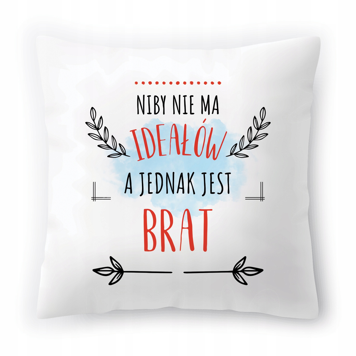 Poduszka Dla Brata Braciszka Na Urodziny Prezent Z Nadrukiem Ze Zdjęciem