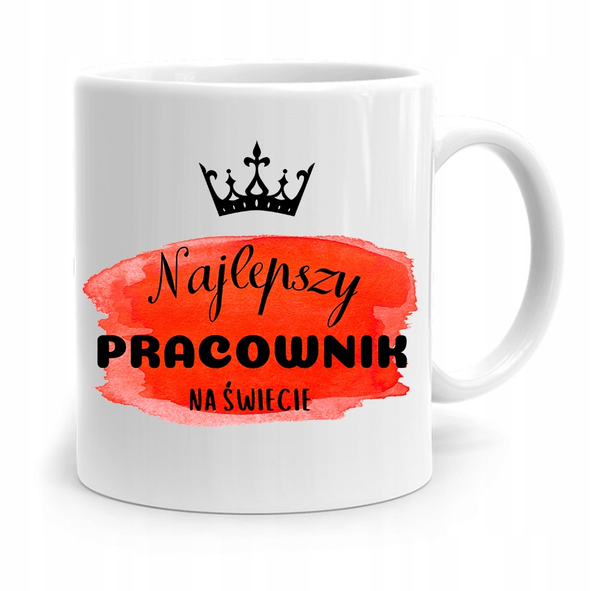 Pracownika Robotnika Kubek Najlepszy Na Świecie Z Nadrukiem Ze Zdjęciem