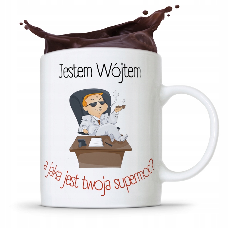 Dla Wójta Kubek Na Prezent Jestem Wójtem Z Nadrukiem Ze Zdjęciem