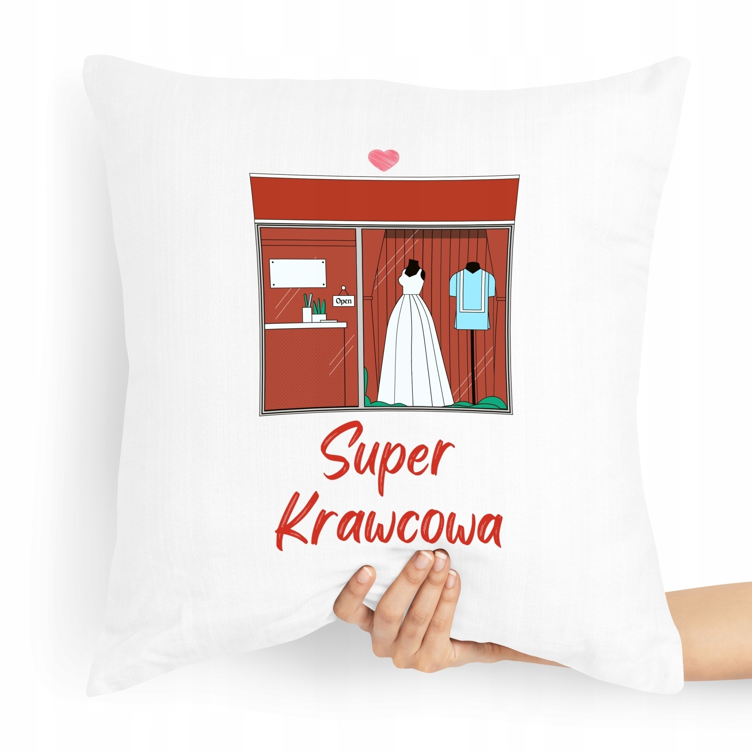 Poduszka Dla Krawcowej Krawca Super Krawcowa Z Nadrukiem Ze Zdjęciem