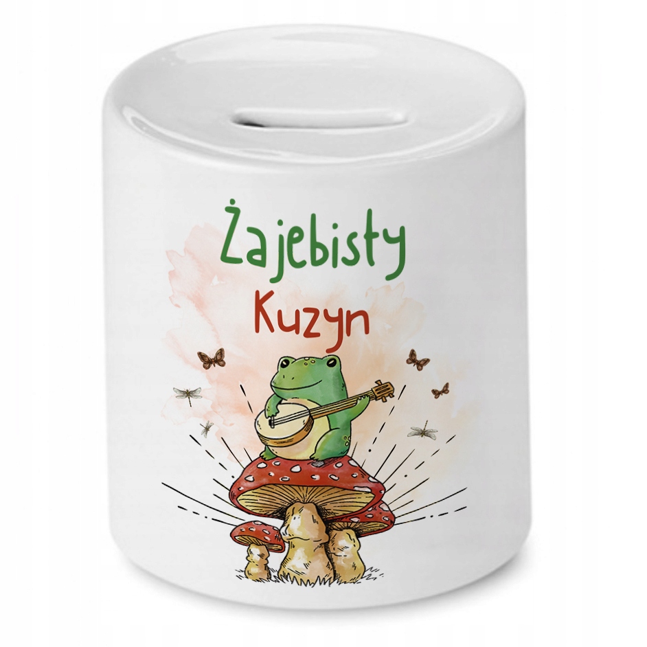 Skarbonka Dla Kuzyna Na Urodziny Prezent Z Nadrukiem Ze Zdjęciem