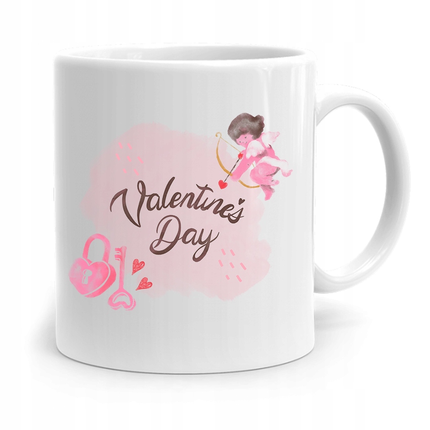 Kubek Prezent Na Walentynki Happy Valentine's Day Z Nadrukiem Ze Zdjęciem