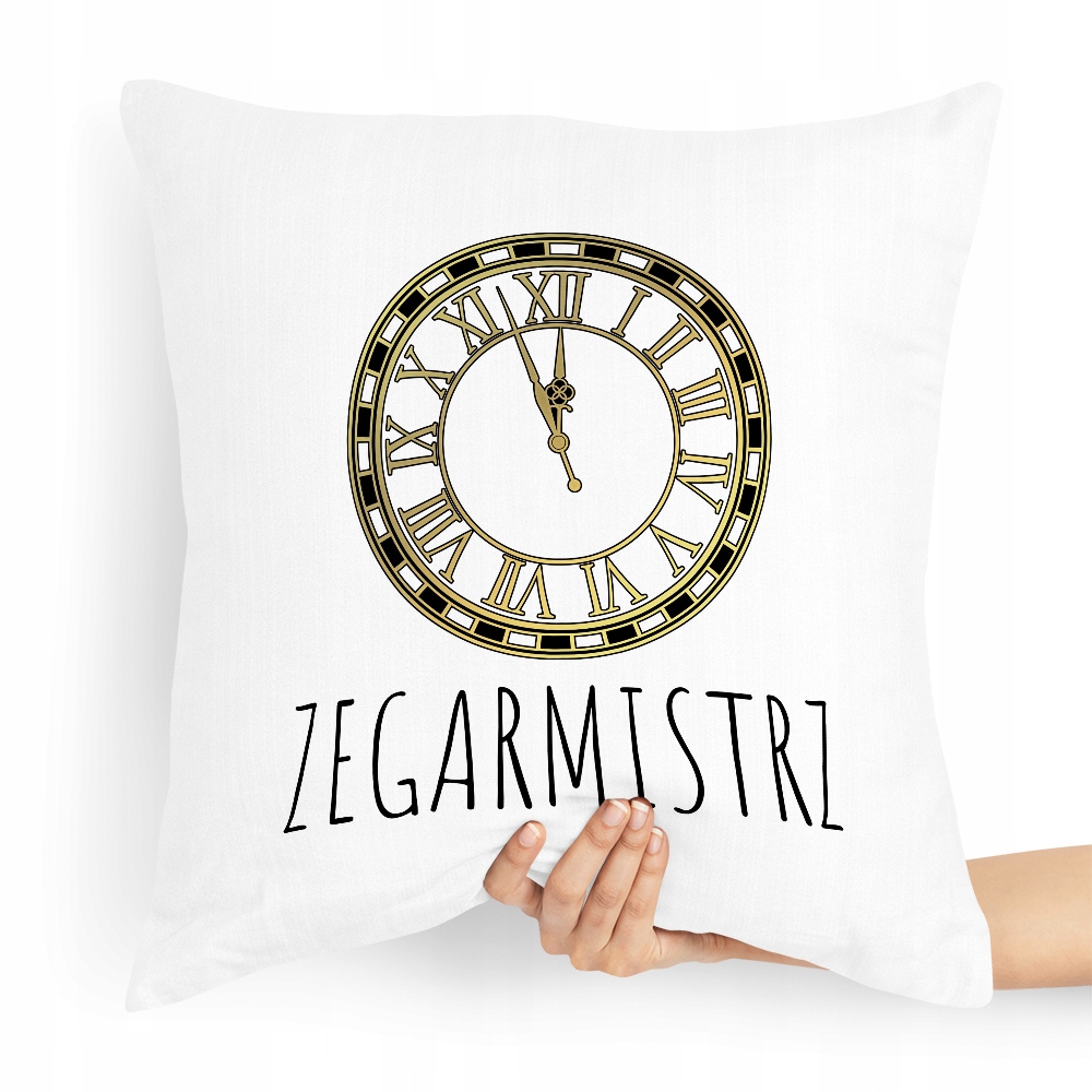 Poduszka Dla Zegarmistrza Zegarmistrz Prezent Z Nadrukiem Ze Zdjęciem