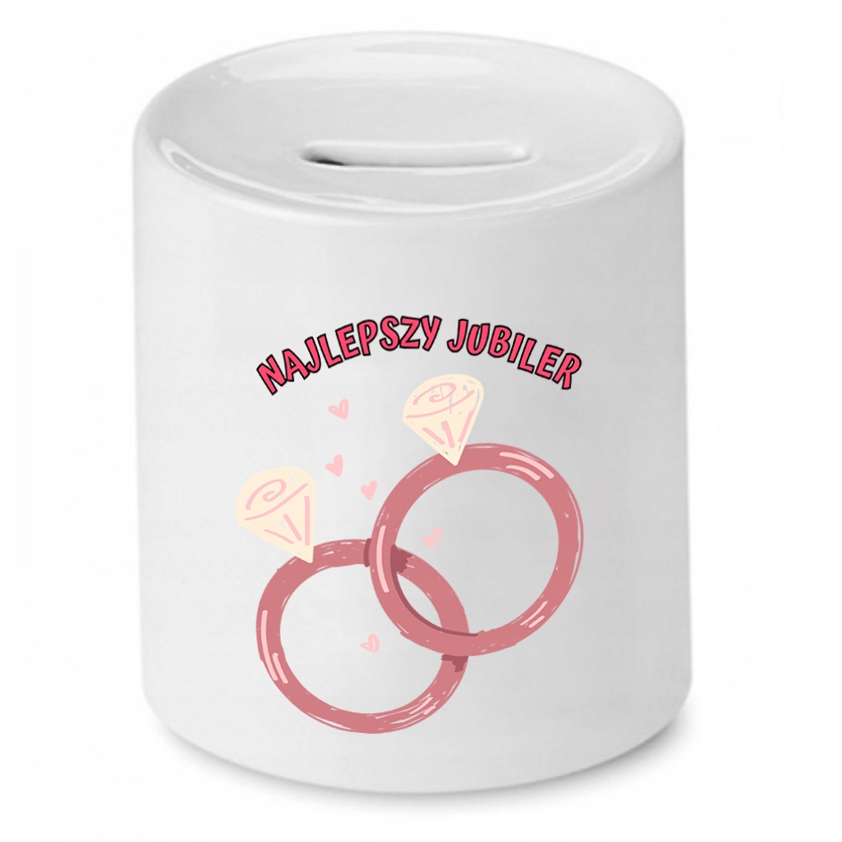 Dla Jubilera Prezent Skarbonka Najlepszy Jubiler Z Nadrukiem Ze Zdjęciem