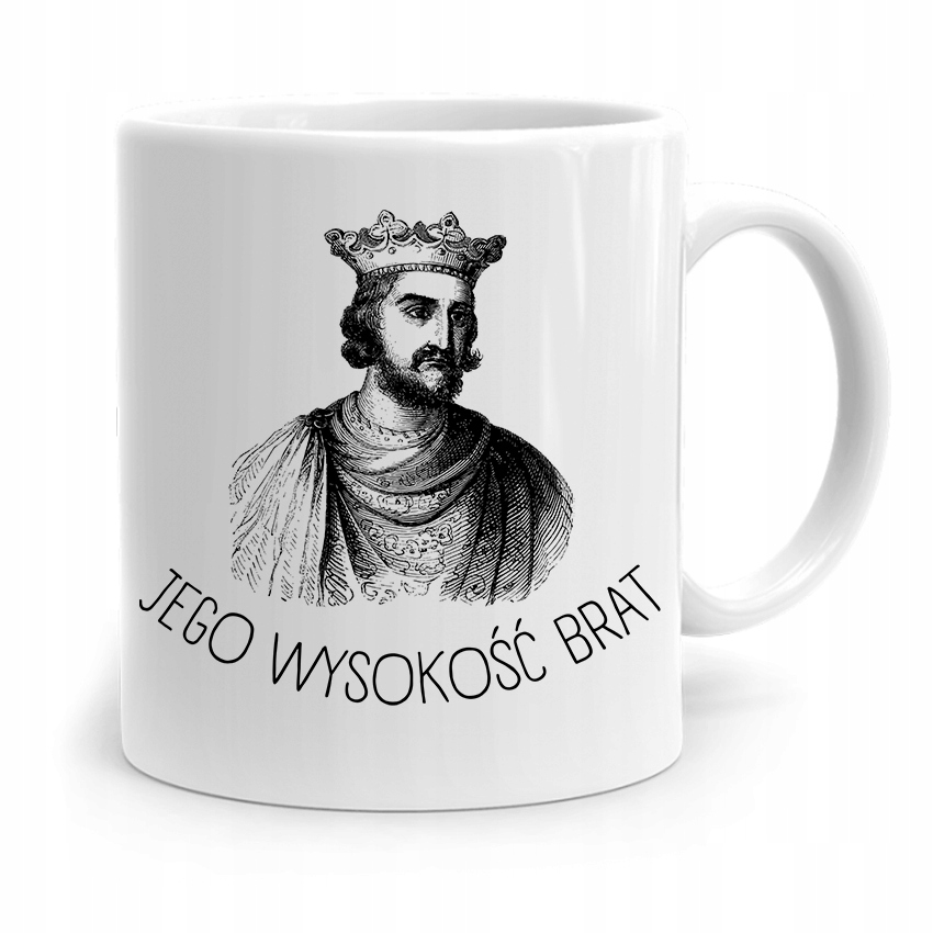 Kubek Prezent Dla Brata Dziecka Jego Wysokość Brat Z Nadrukiem Ze Zdjęciem