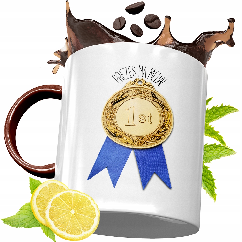 Kubek Bordowy Dla Prezesa Na Urodziny Prezent Z Nadrukiem Ze Zdjęciem