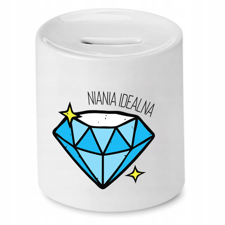 Dla Niani Opiekunki Prezent Skarbonka Idealna Z Nadrukiem Ze Zdjęciem