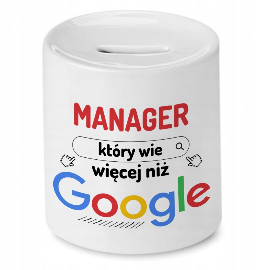 Skarbonka Dla Menagera Na Urodziny Prezent Z Nadrukiem Ze Zdjęciem