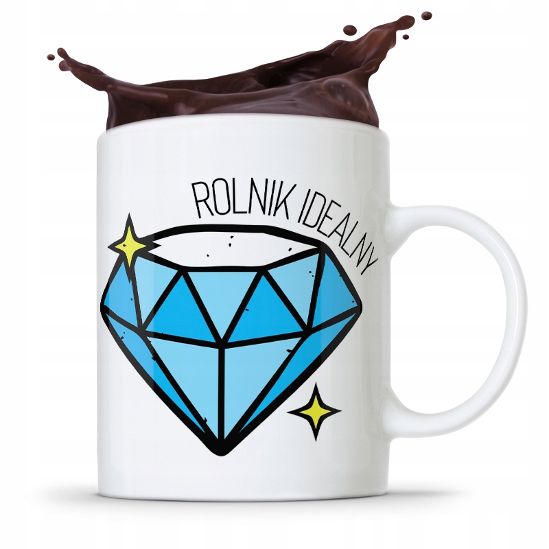 Dla Rolnika Kubek Na Prezent Rolnik Idealny Z Nadrukiem Ze Zdjęciem