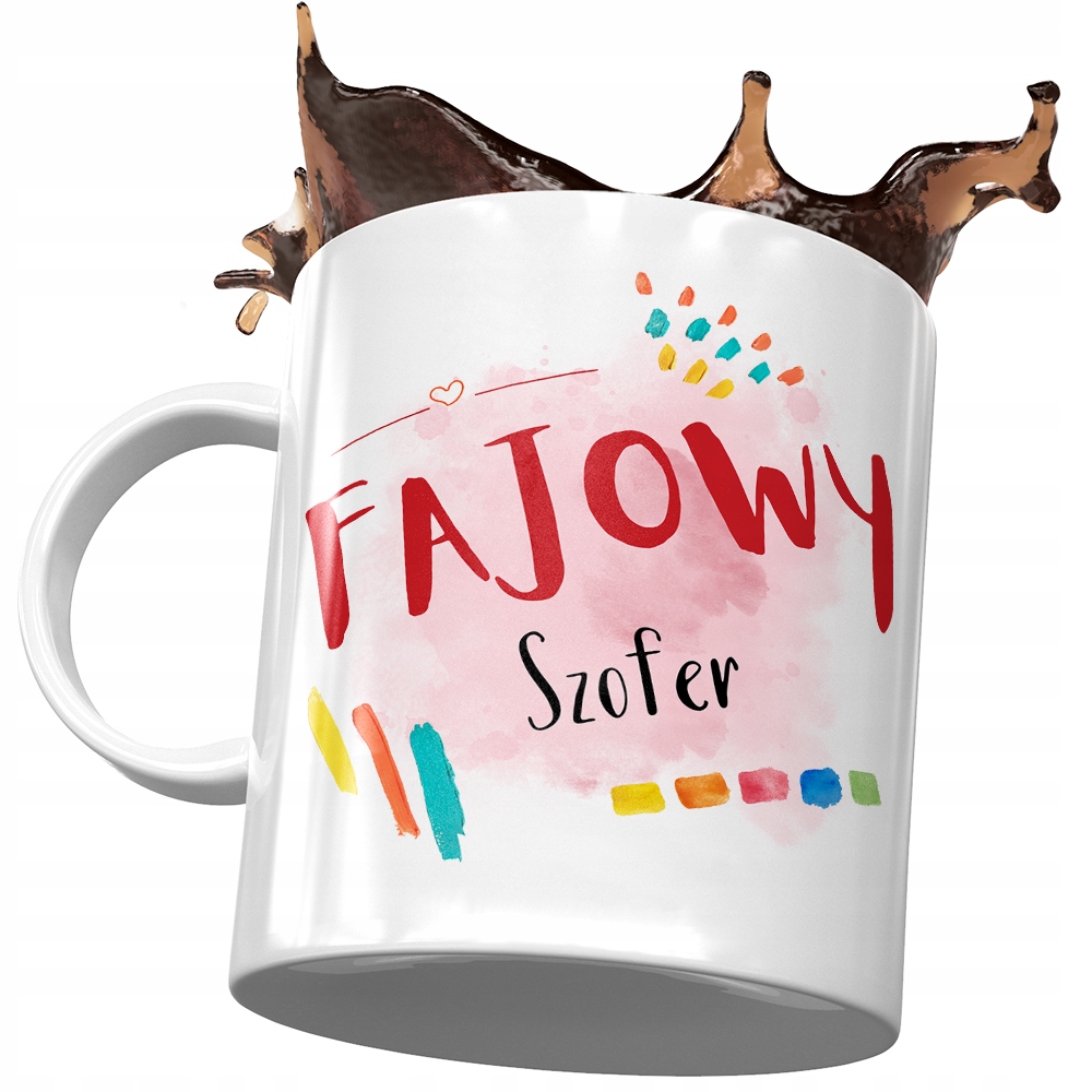 Kubek Dla Szofera Fajowy Szofer Na Prezent Z Nadrukiem Ze Zdjęciem