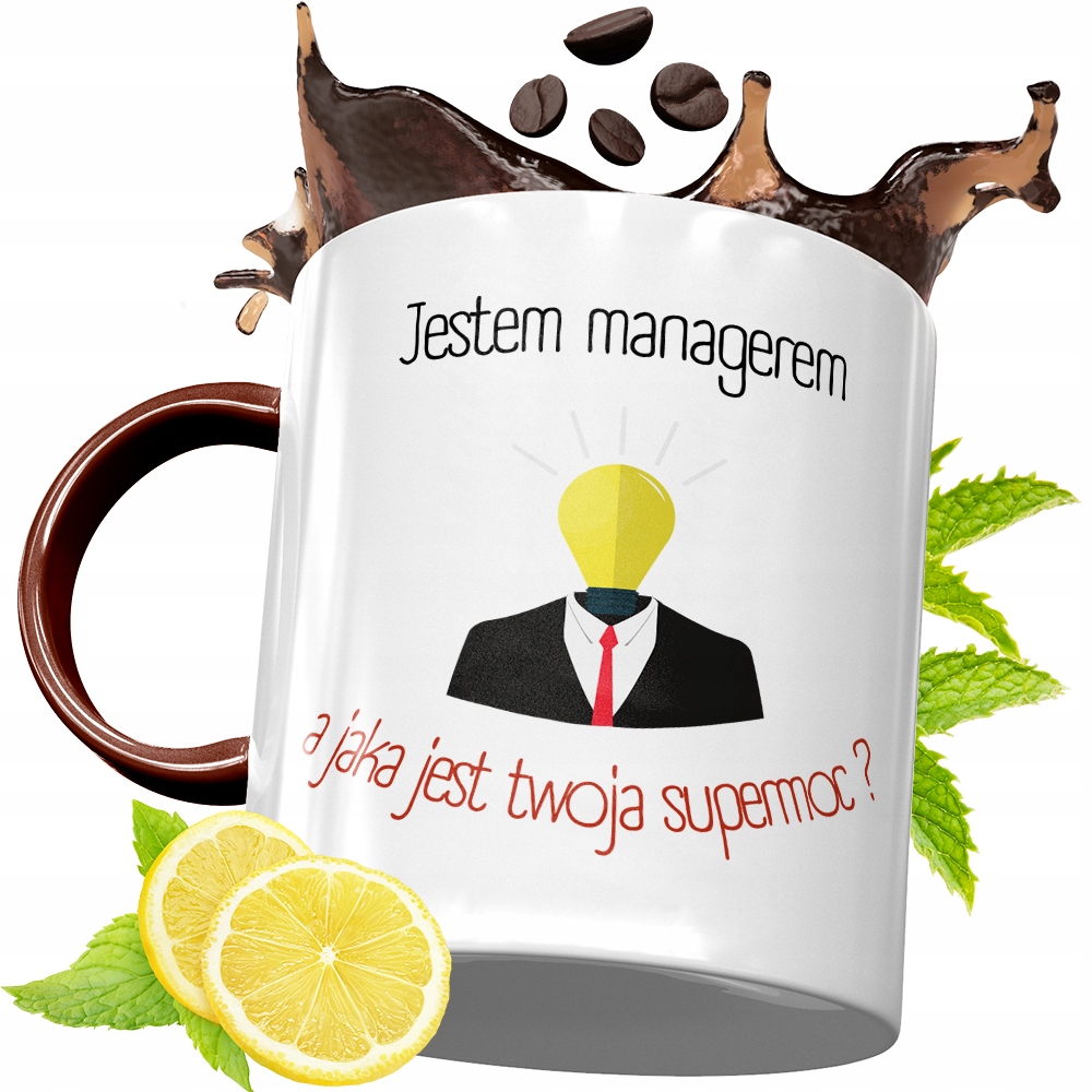 Kubek Bordowy Dla Managera Na Urodziny Prezent Z Nadrukiem Ze Zdjęciem