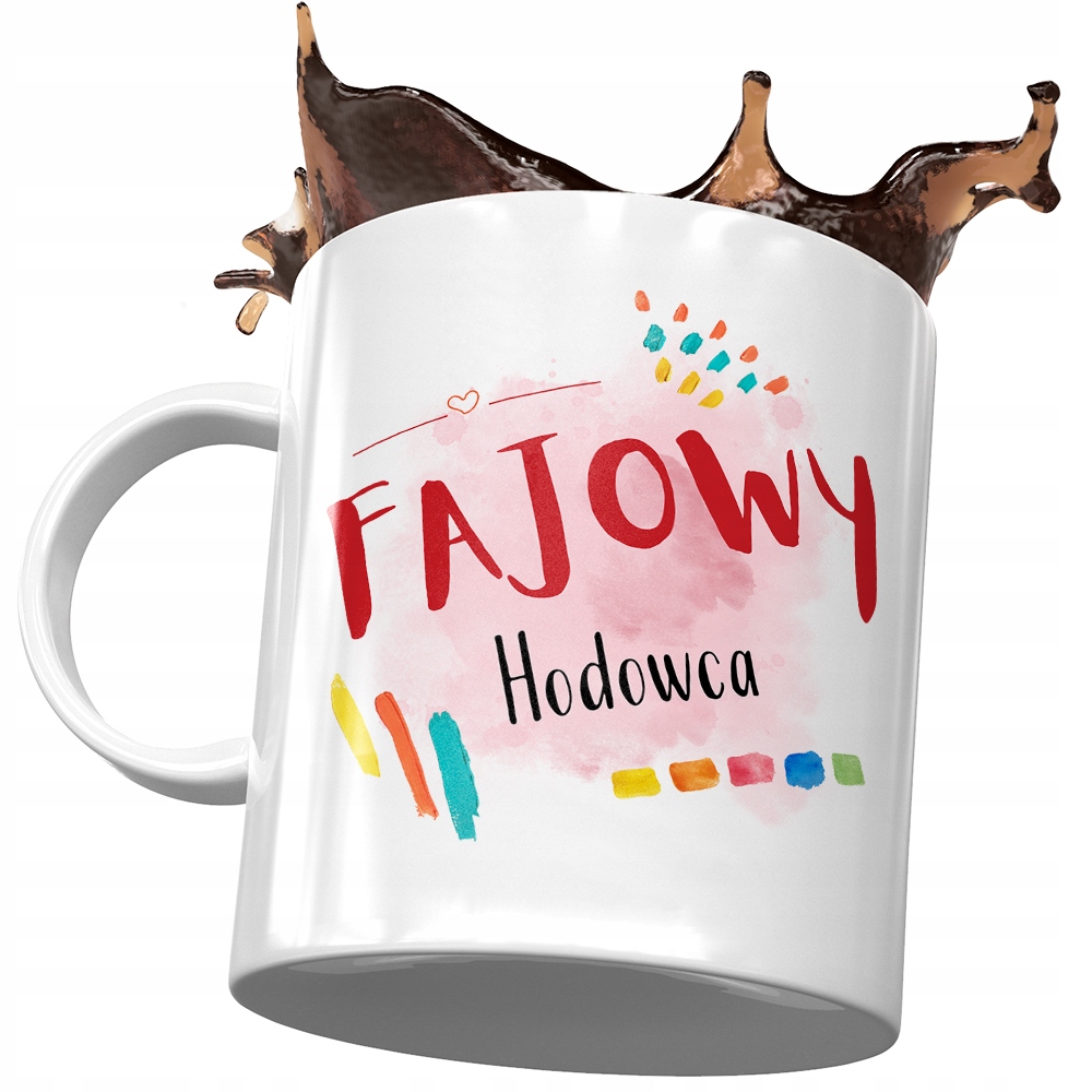 Kubek Dla Hodowcy Fajowy Hodowca Prezent Z Nadrukiem Ze Zdjęciem