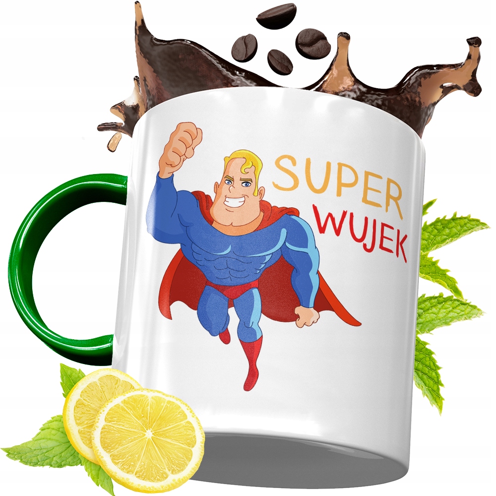 Kubek Zielony Dla Wujka Idealny Prezent