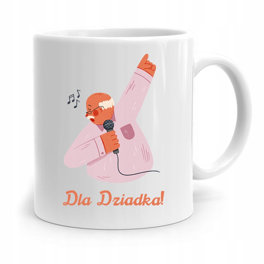 Kubek Prezent Na Dzień Dziadka Dla Dziadka! Z Nadrukiem Ze Zdjęciem