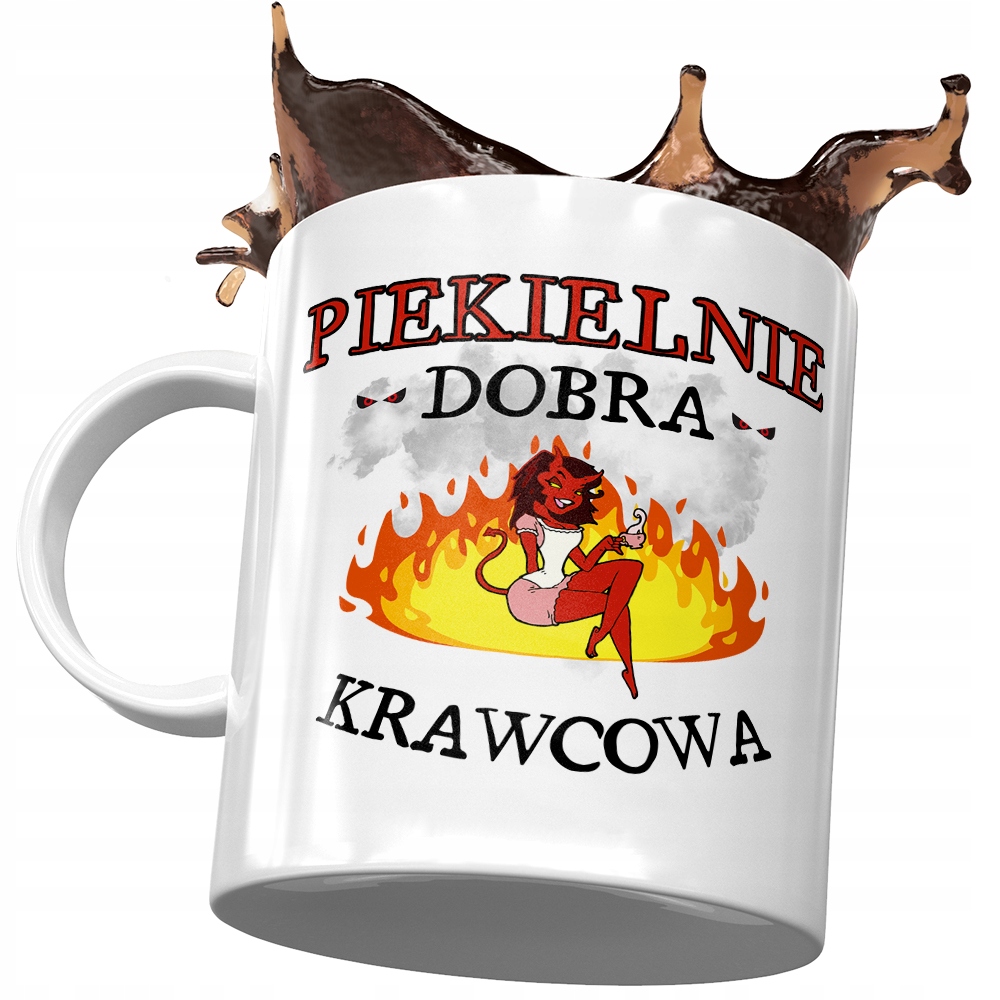 Kubek Dla Krawcowej Piekielnie Dobra Krawcowa Z Nadrukiem Ze Zdjęciem