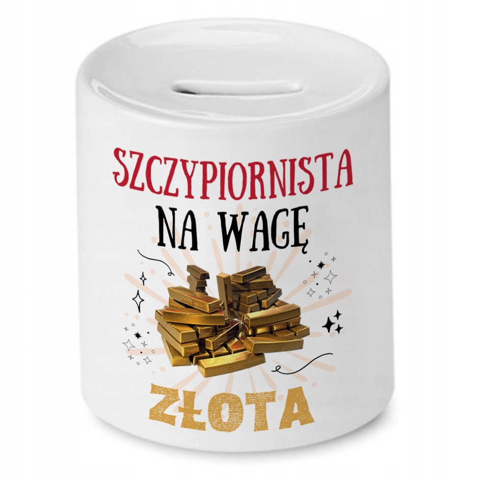 Dla Szczypiornisty Skarbonka Na Urodziny Prezent Z Nadrukiem Ze Zdjęciem