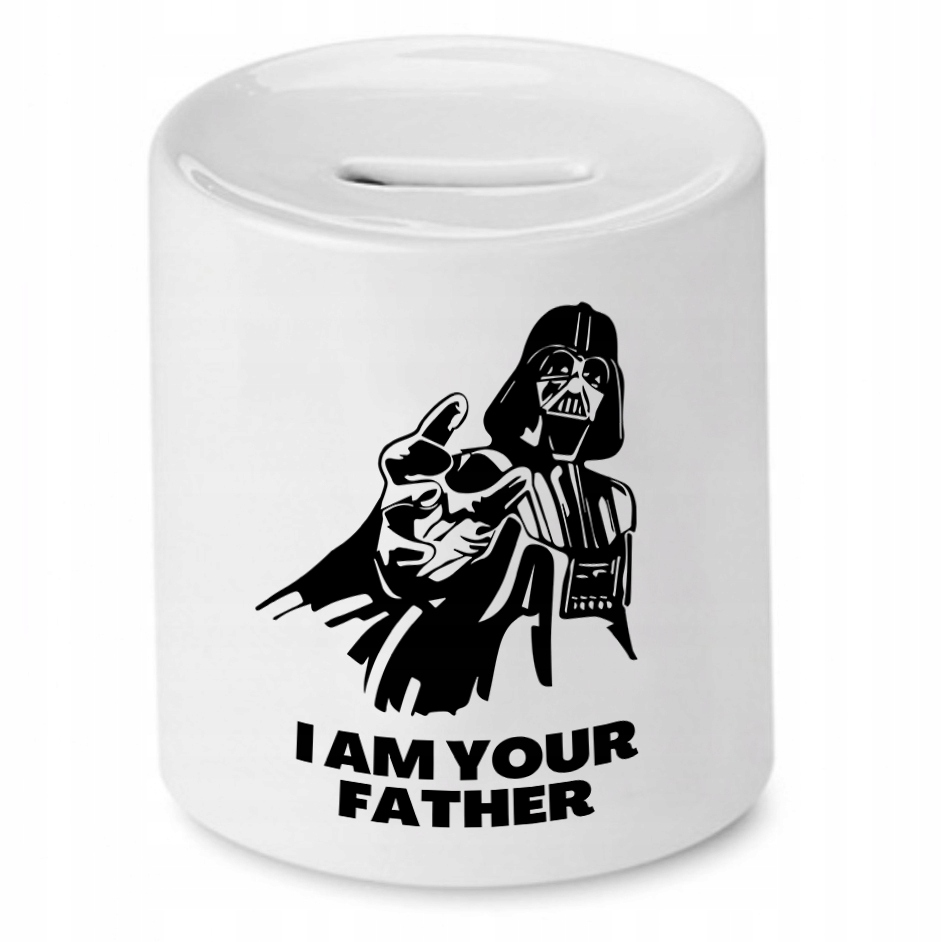 Skarbonka Dla Taty I Am Your Father Prezent Z Nadrukiem Ze Zdjęciem