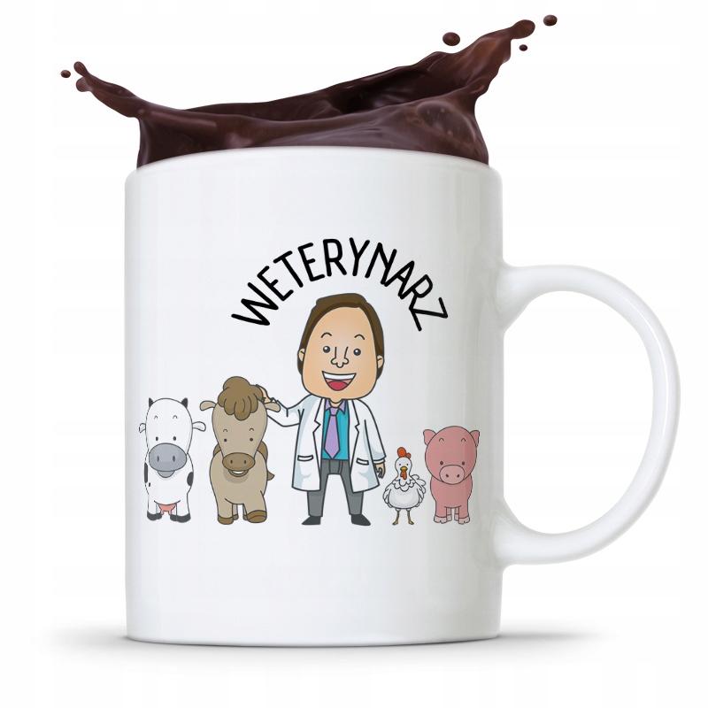 Kubek Dla Weterynarza Weterynarz Prezent Z Nadrukiem Ze Zdjęciem