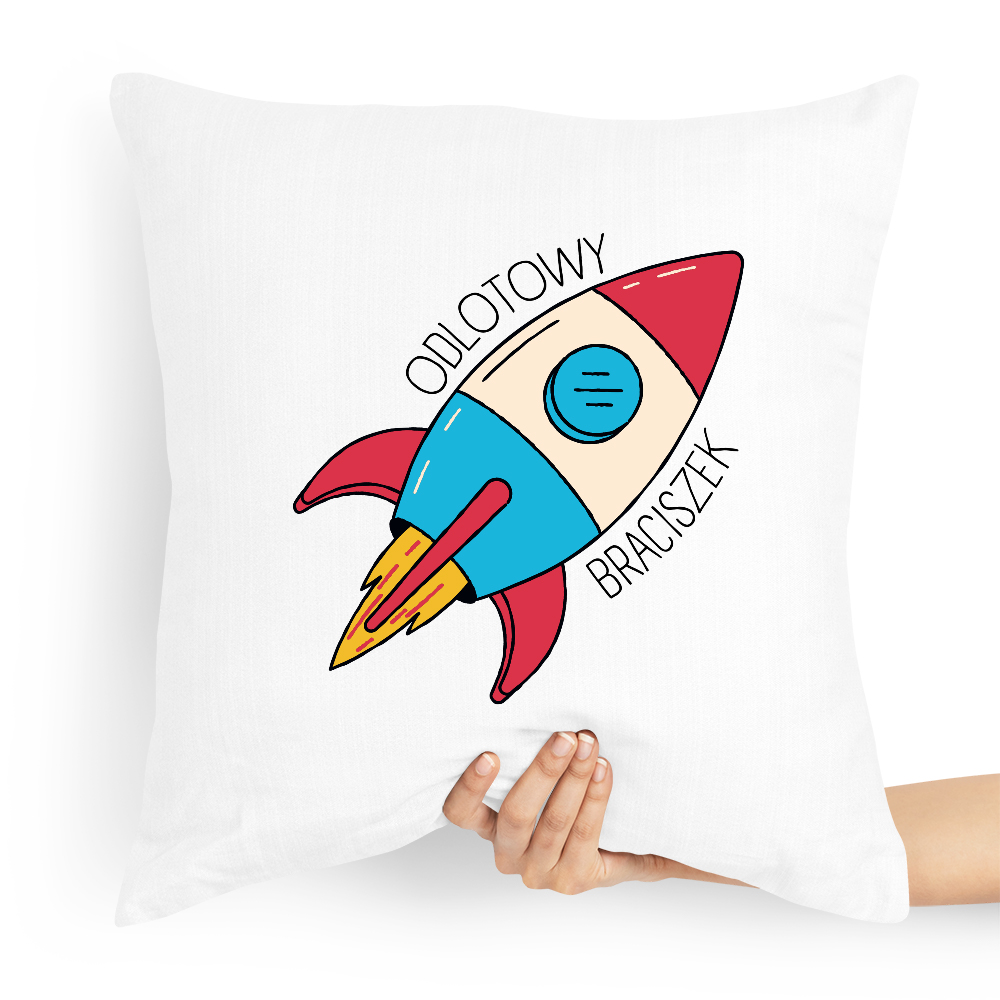 Poduszka Prezent Dla Brata Odlotowy Braciszek Z Nadrukiem Ze Zdjęciem