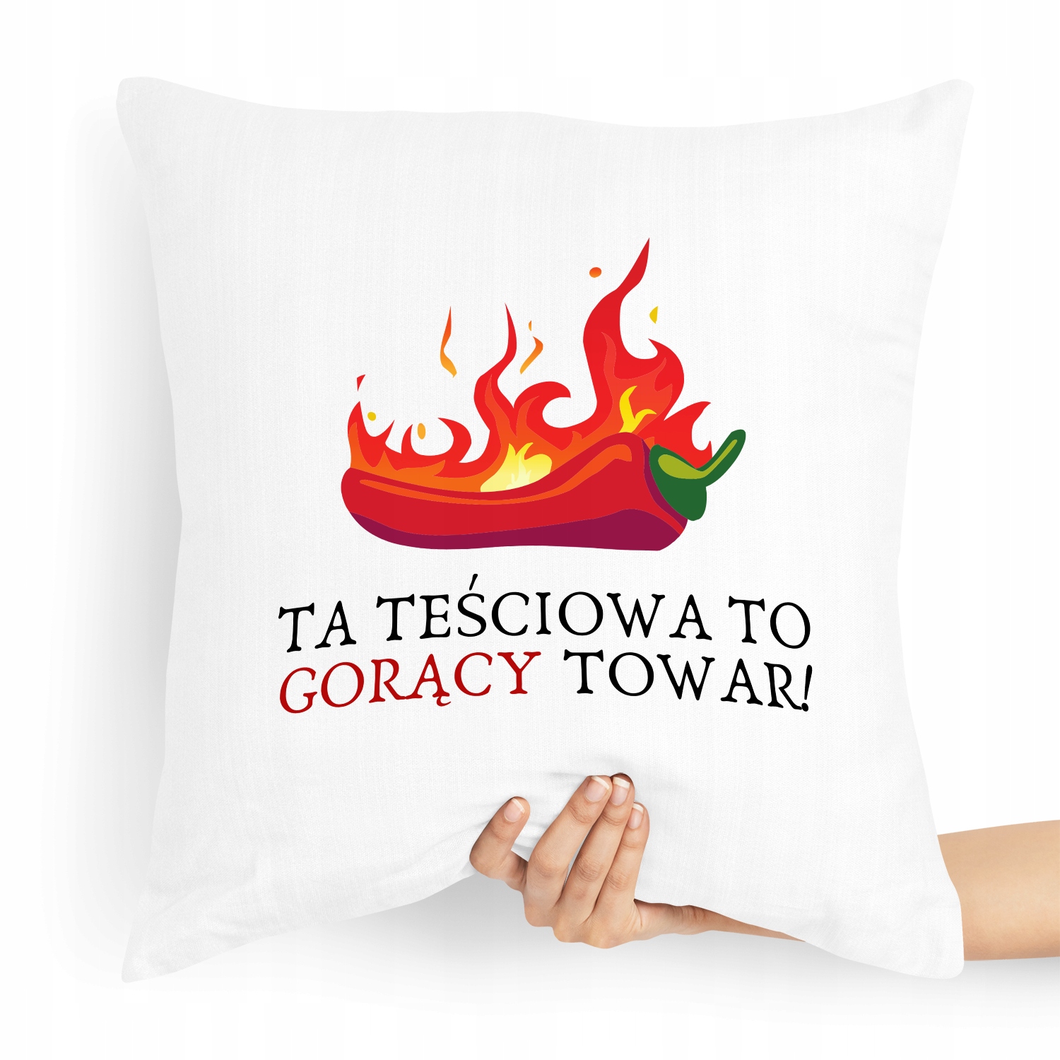 Poduszka Dla Teściowej Teściowa To Gorący Towar Z Nadrukiem Ze Zdjęciem