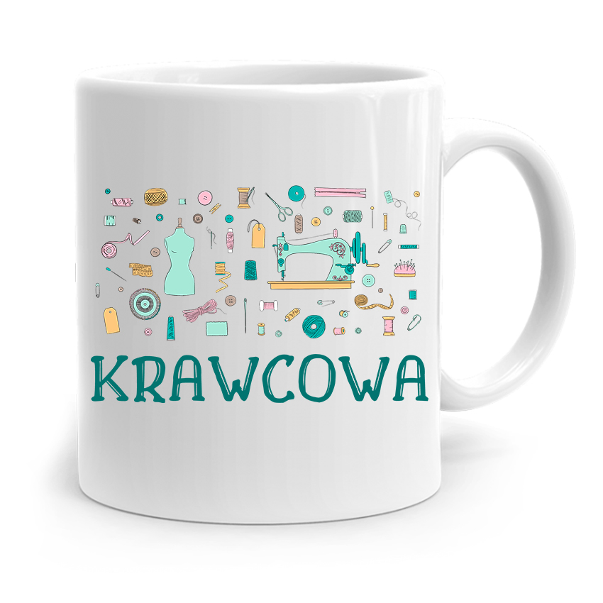 Kubek Prezent Krawcowej Krawca Krawcowa Z Nadrukiem Ze Zdjęciem