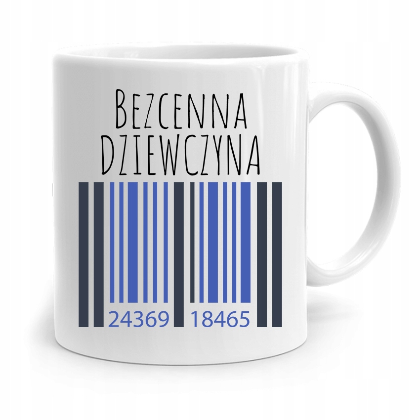 Kubek Prezent Dla Dziewczyny Bezcenna Dziewczyna Z Nadrukiem Ze Zdjęciem