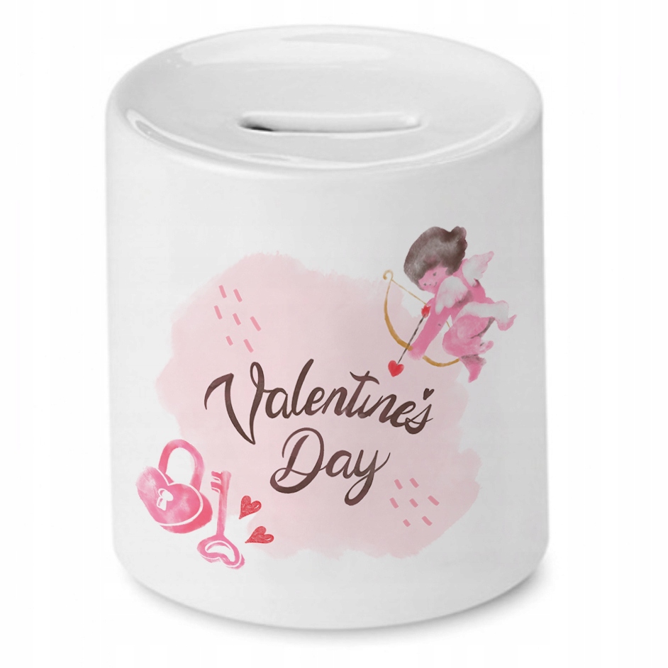 Skarbonka Prezent Walentynki Valentines Day Z Nadrukiem Ze Zdjęciem