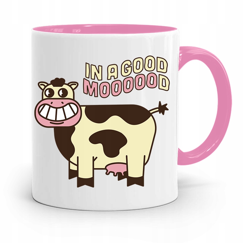 Kubek Różowy Weterynarza In A Good Mooood Prezent Z Nadrukiem Ze Zdjęciem