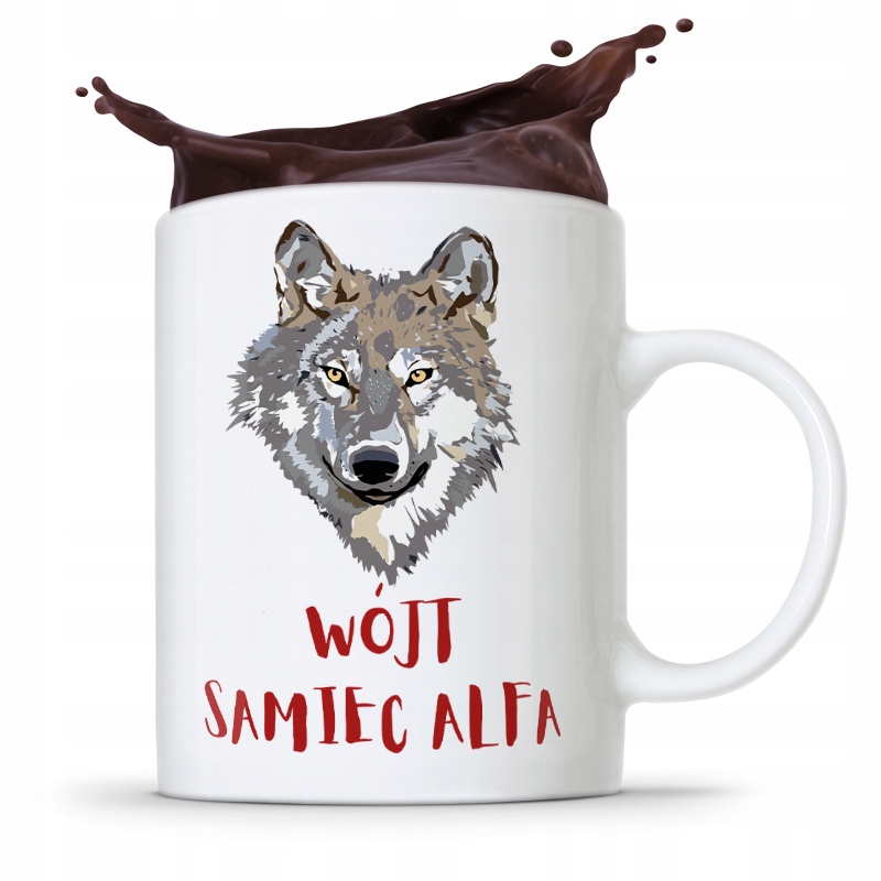 Dla Wójta Kubek Na Prezent Wójt Samiec Alfa Z Nadrukiem Ze Zdjęciem