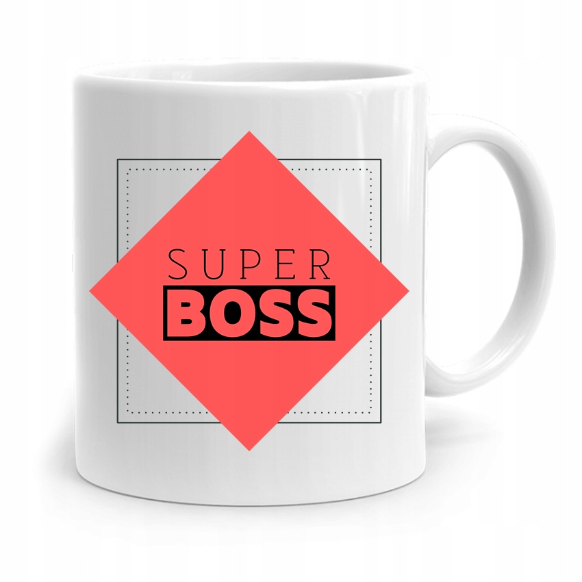 Kubek Prezent Dla Szefa Super Boss Z Nadrukiem Ze Zdjęciem