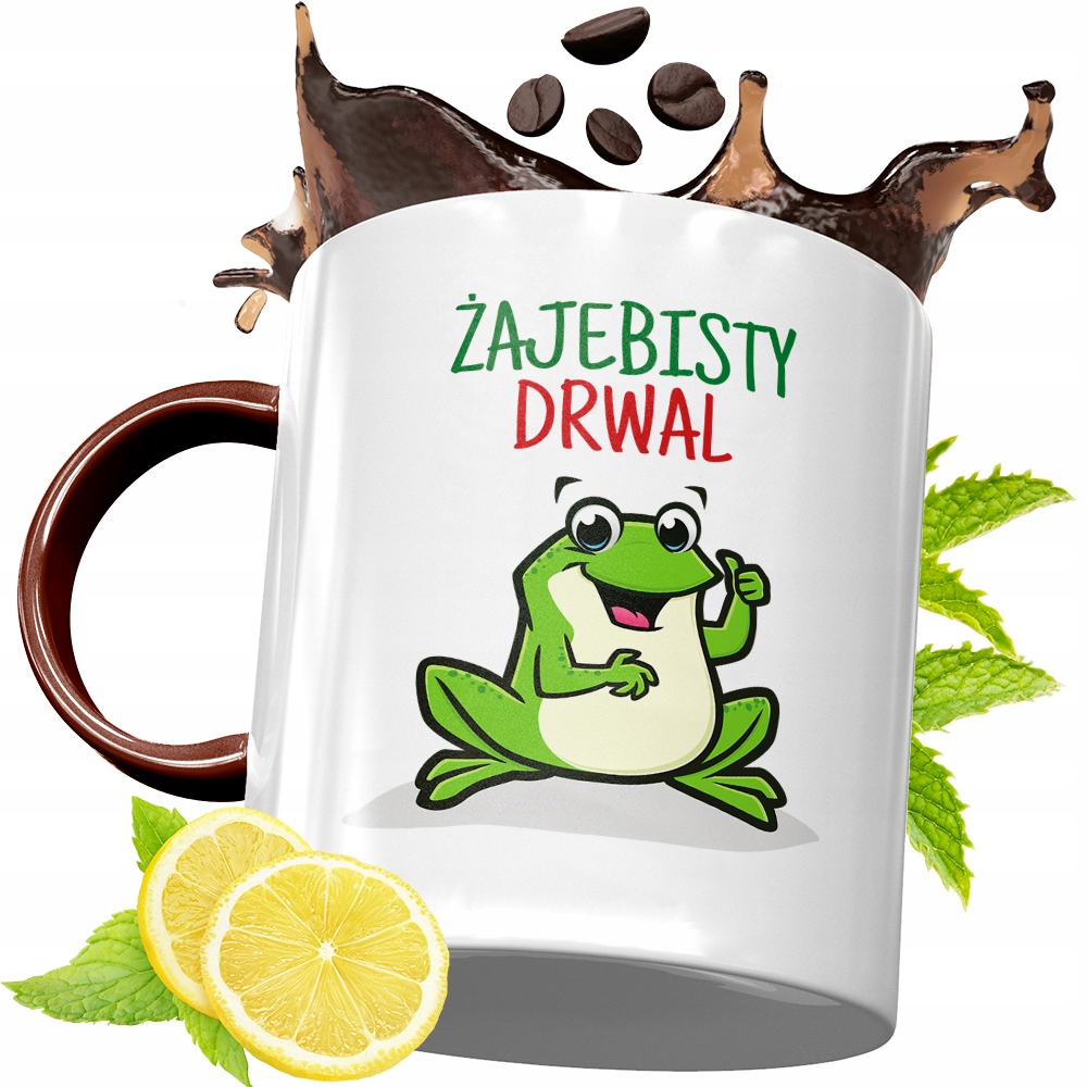 Kubek Bordowy Dla Drwala Na Urodziny Prezent Z Nadrukiem Ze Zdjęciem