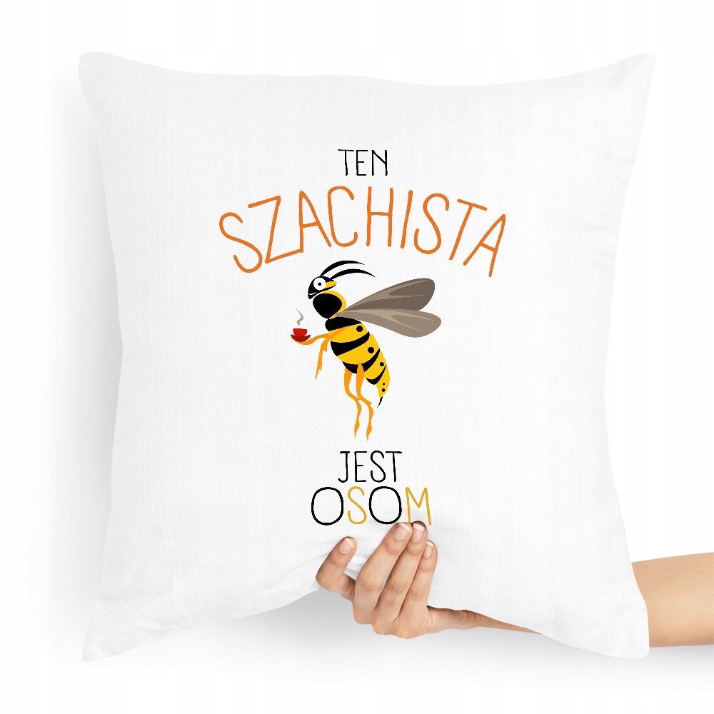 Poduszka Dla Szachisty Ten Szachista Jest Osom Z Nadrukiem Ze Zdjęciem