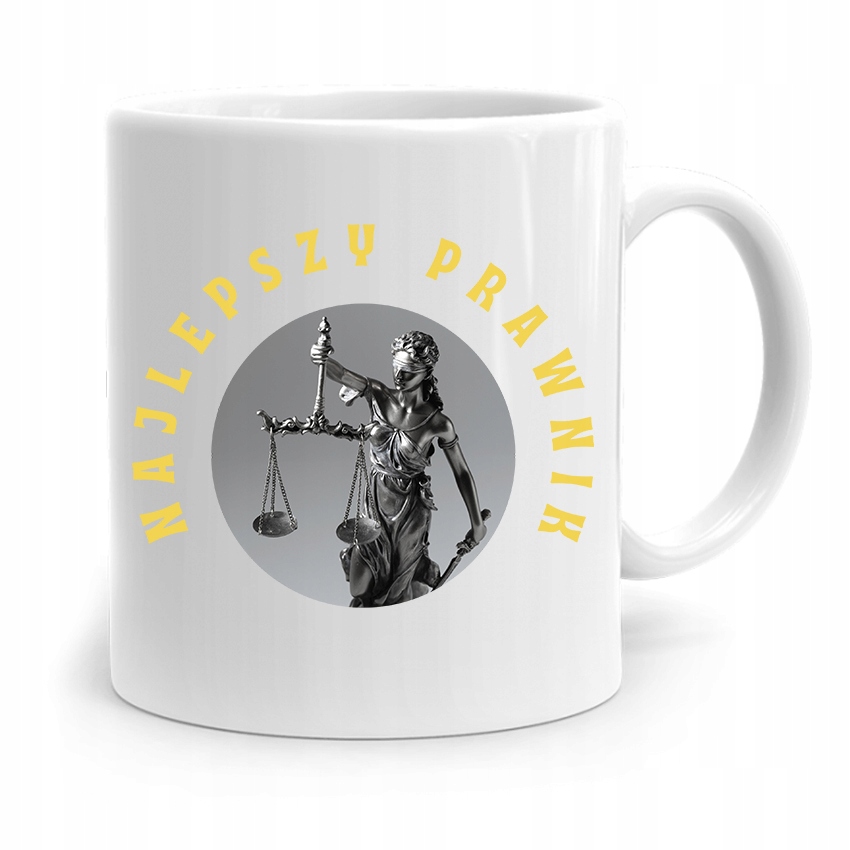 Kubek Dla Prawnika Mecenasa Najlepszy Prawnik Z Nadrukiem Ze Zdjęciem