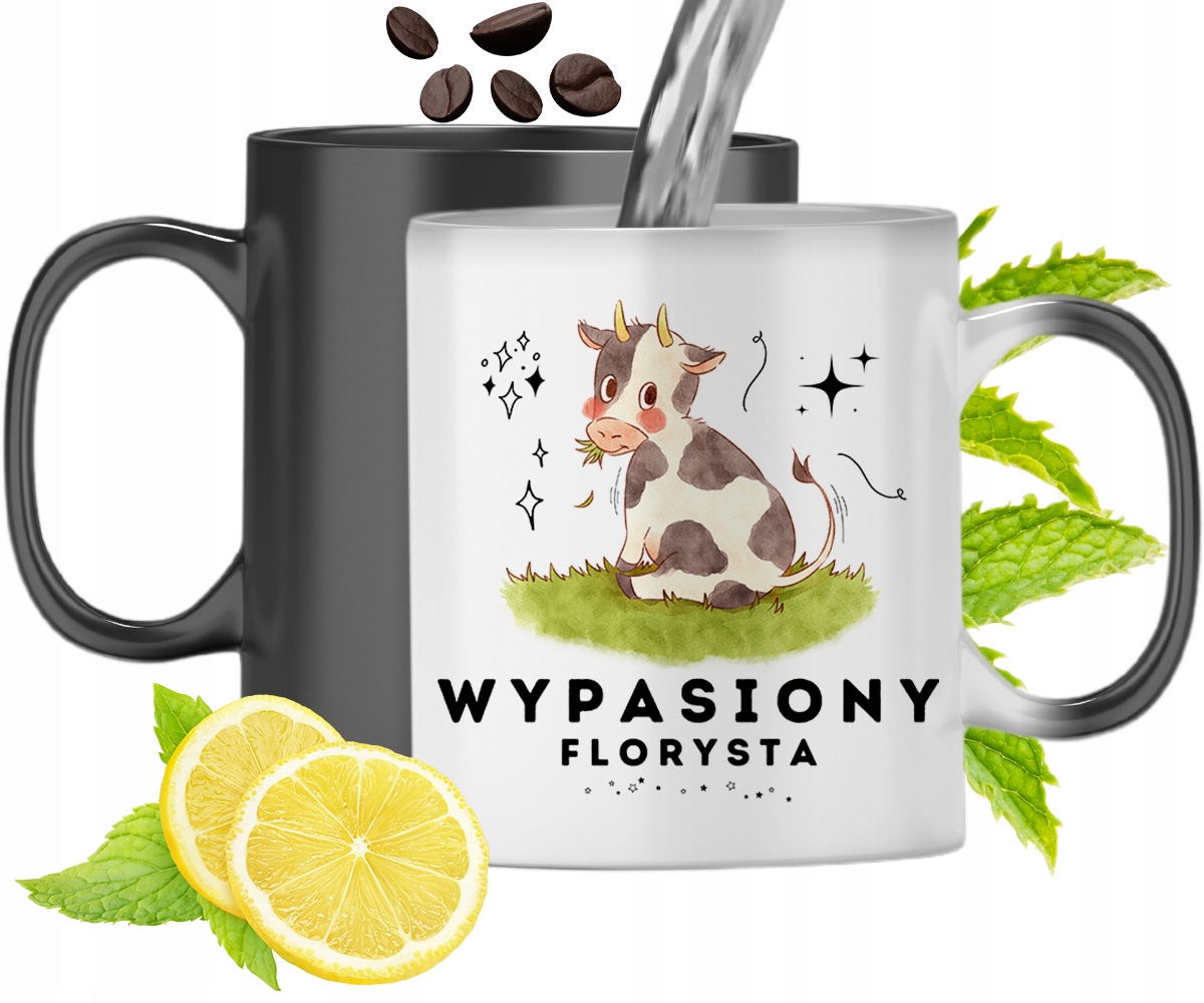 Dla Florysty Kubek Magiczny Na Urodziny Prezent Z Nadrukiem Ze Zdjęciem