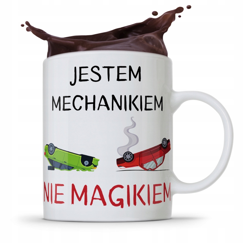 Kubek Prezent Dla Mechanika Jestem Mechanikiem Z Nadrukiem Ze Zdjęciem